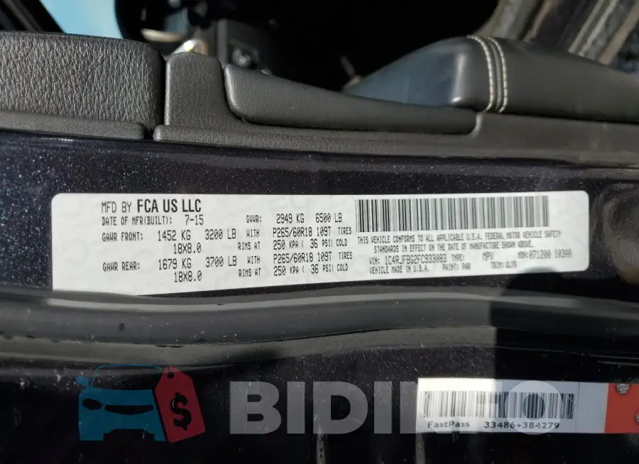 1C4RJFBG2FC933083 Photo# 13