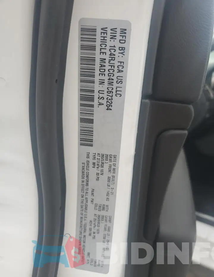 1C4RJFCG4MC673264 Photo# 14