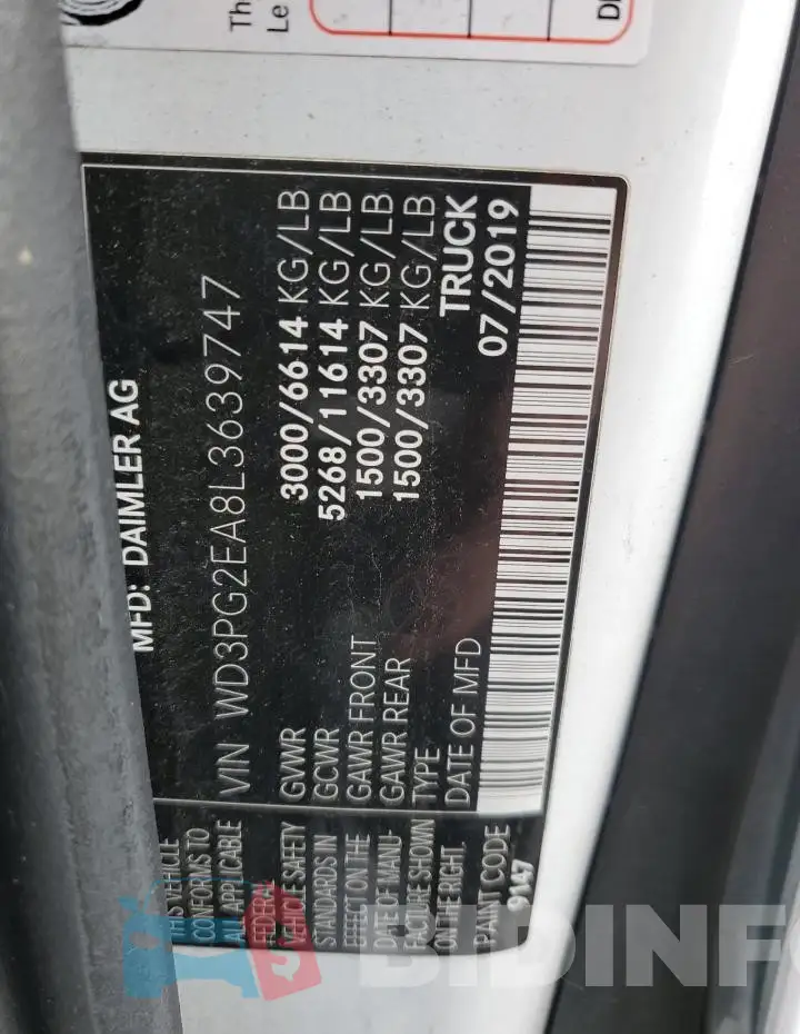 WD3PG2EA8L3639747 Photo# 14