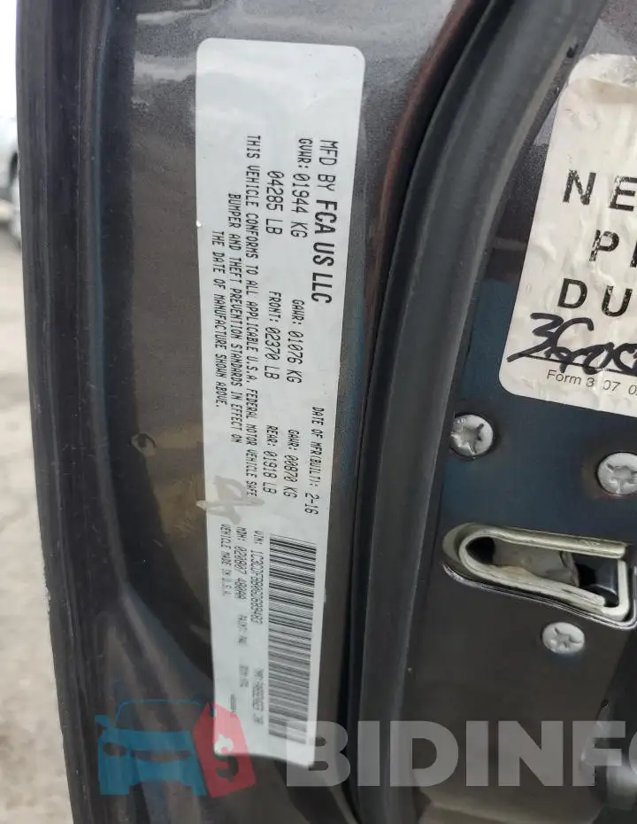 1C3CDFBB0GD689483 Photo# 12