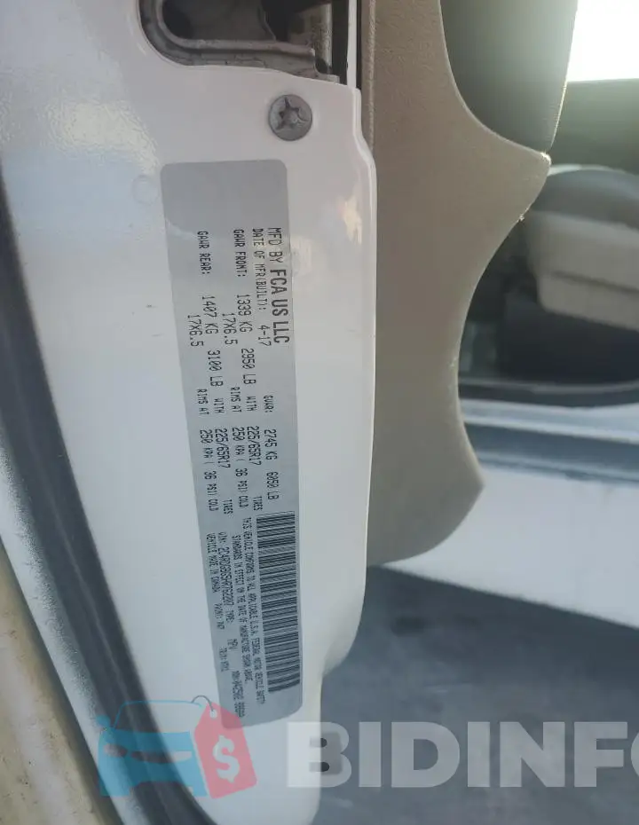 2C4RDGBG5HR762207 Photo# 13