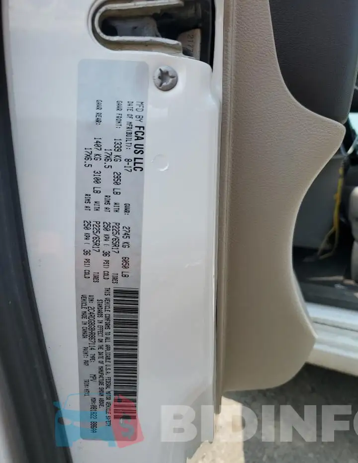 2C4RDGBG8HR867114 Photo# 14