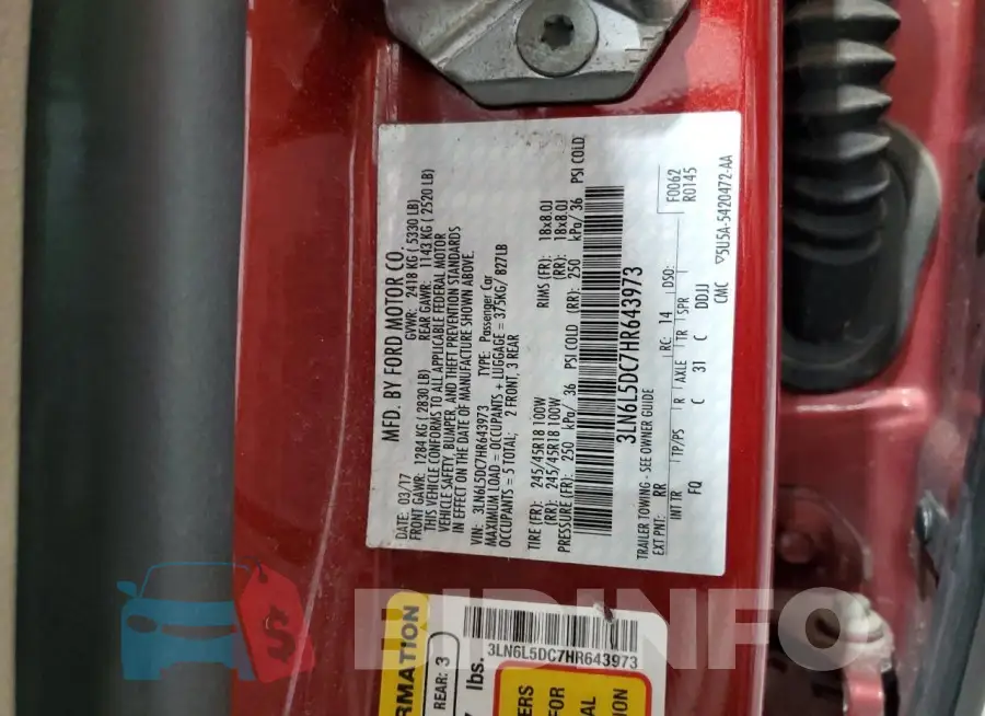 3LN6L5DC7HR643973 Photo# 12