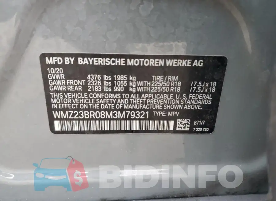 WMZ23BR08M3M79321 Photo# 12