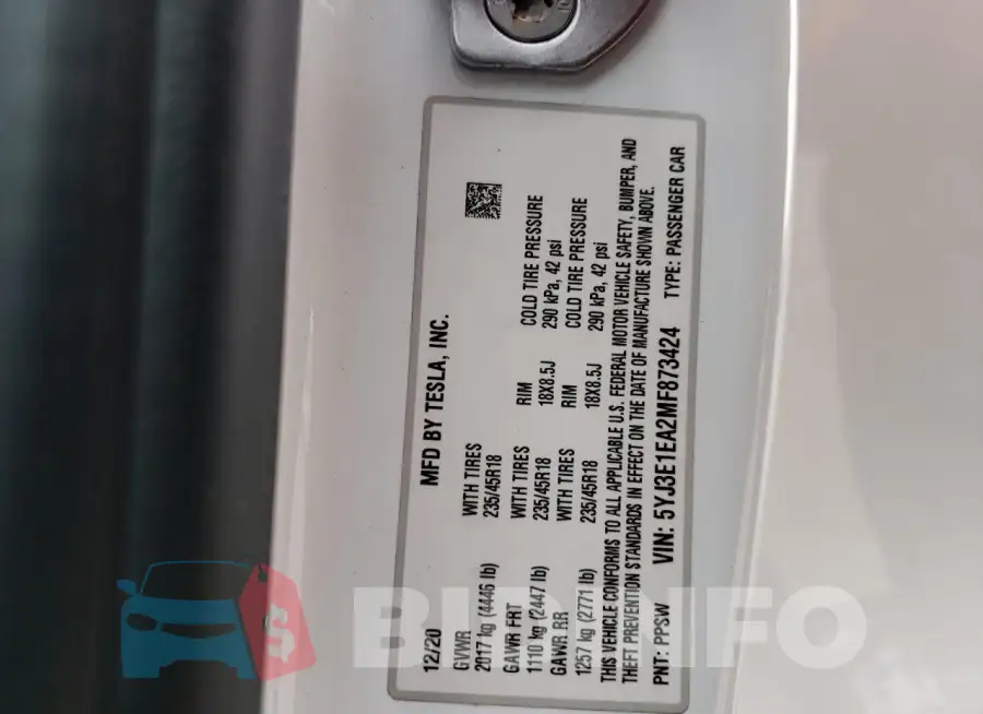 5YJ3E1EA2MF873424 Photo# 12