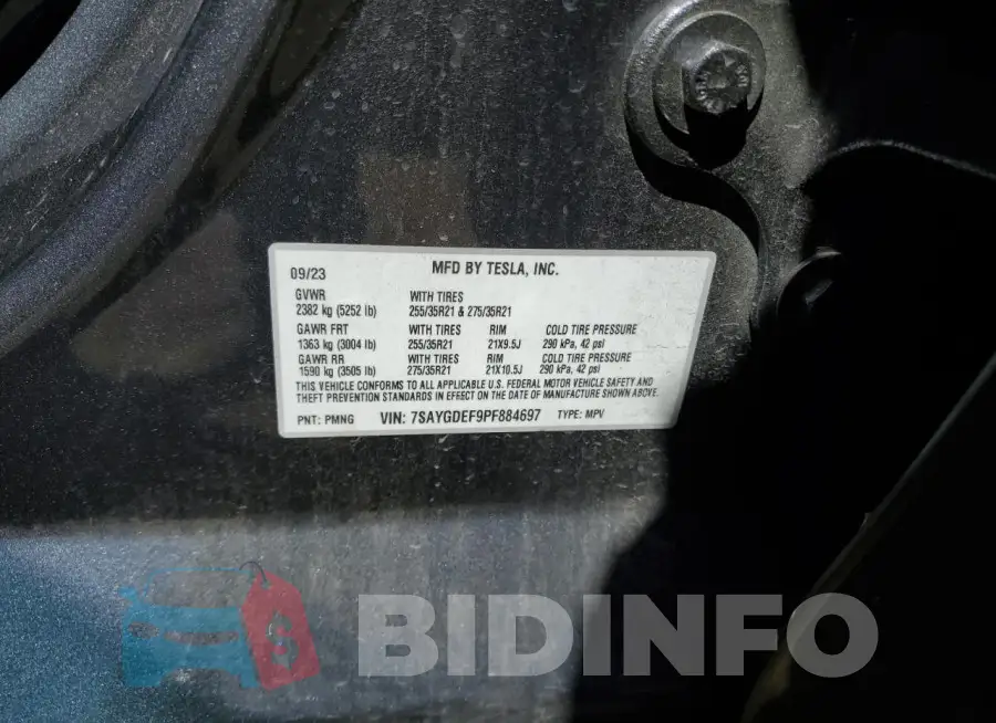 7SAYGDEF9PF884697 Photo# 12
