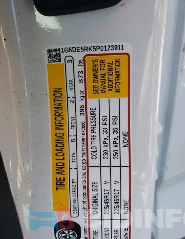 1G6DE5RK5P0123911 Photo# 13