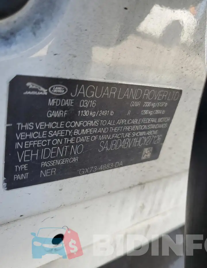 SAJBD4BV1HCY27126 Photo# 12