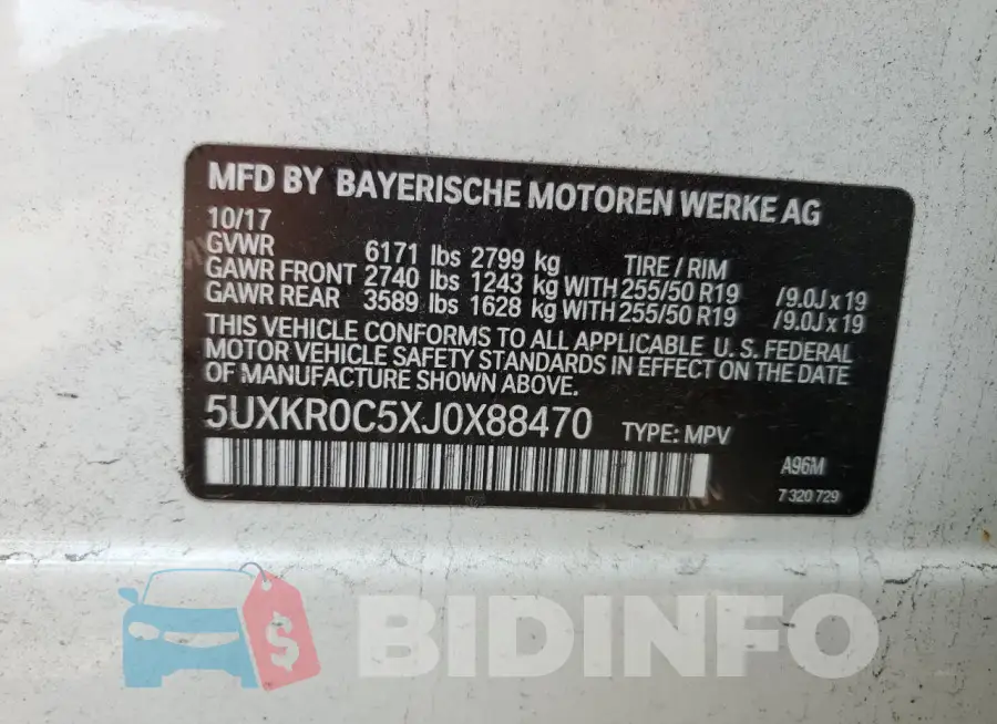 5UXKR0C5XJ0X88470 Photo# 12