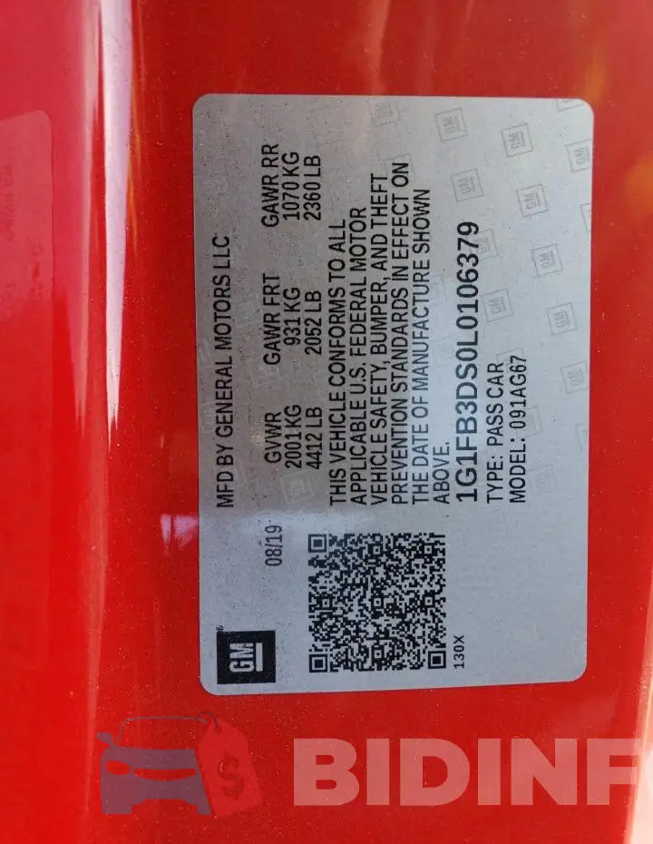 1G1FB3DS0L0106379 Photo# 12