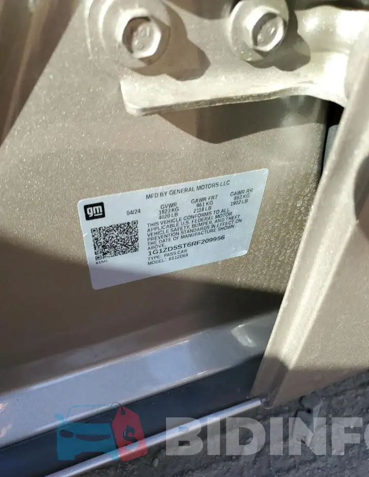 1G1ZD5ST6RF209956 Photo# 12