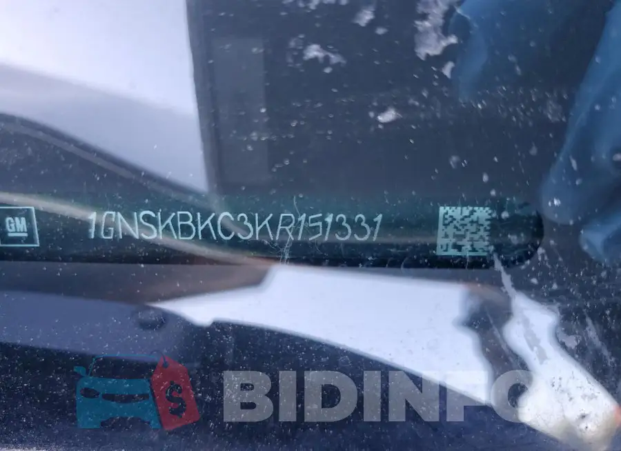 1GNSKBKC3KR151331 Photo# 12