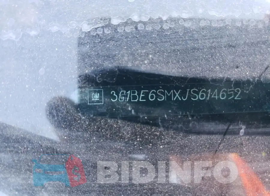3G1BE6SMXJS614652 Photo# 13