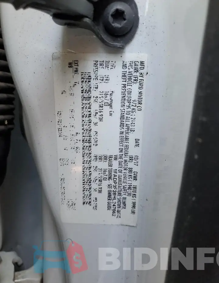 1FADP3F28HL247662 Photo# 13