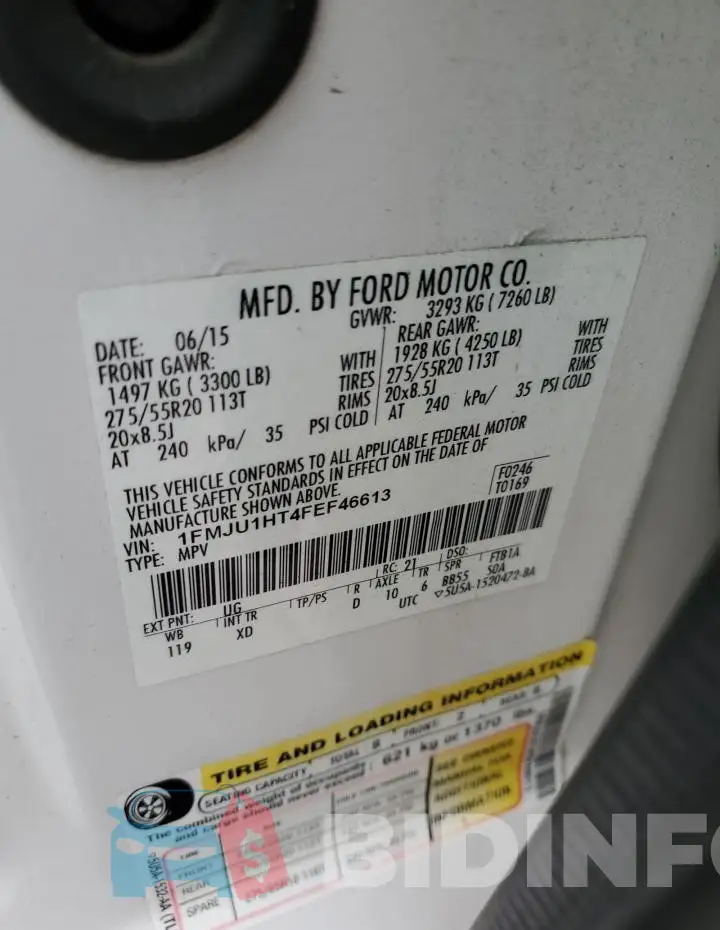 1FMJU1HT4FEF46613 Photo# 13
