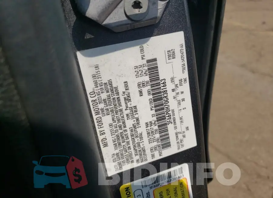 3FA6P0H70GR381663 Photo# 12