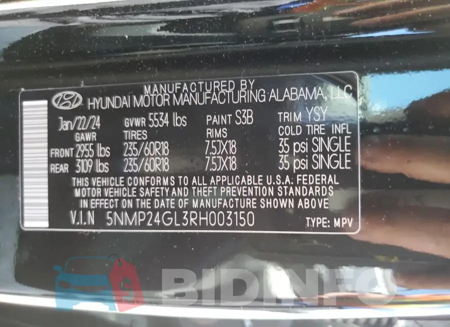 5NMP24GL3RH003150 Photo# 14