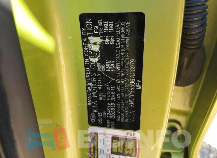 KNDJP3A53G7818979 Photo# 13