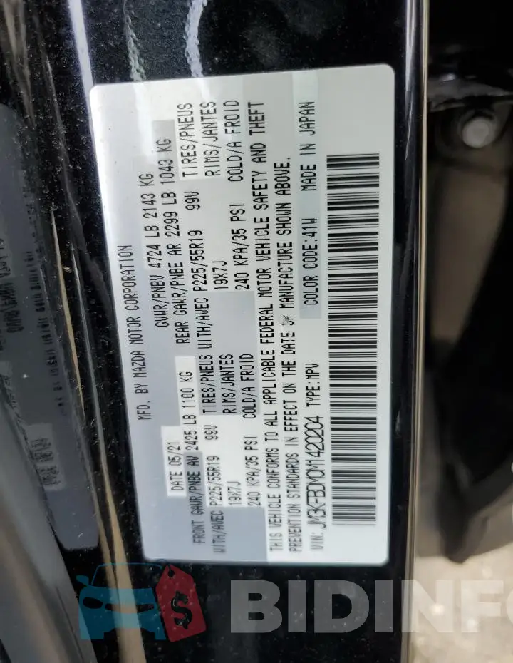 JM3KFBDM0M1420204 Photo# 14