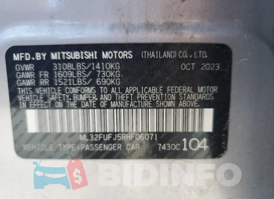 ML32FUFJ5RHF06071 Photo# 12