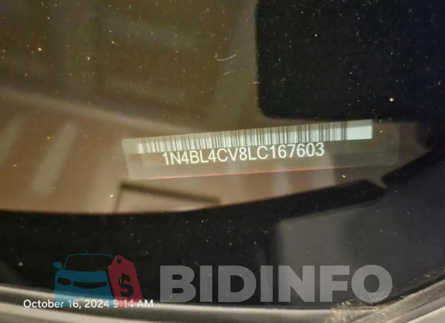 1N4BL4CV8LC167603 Photo# 10