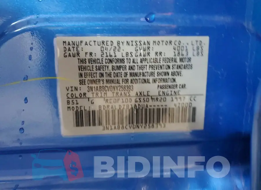 3N1AB8CV0NY258393 Photo# 12