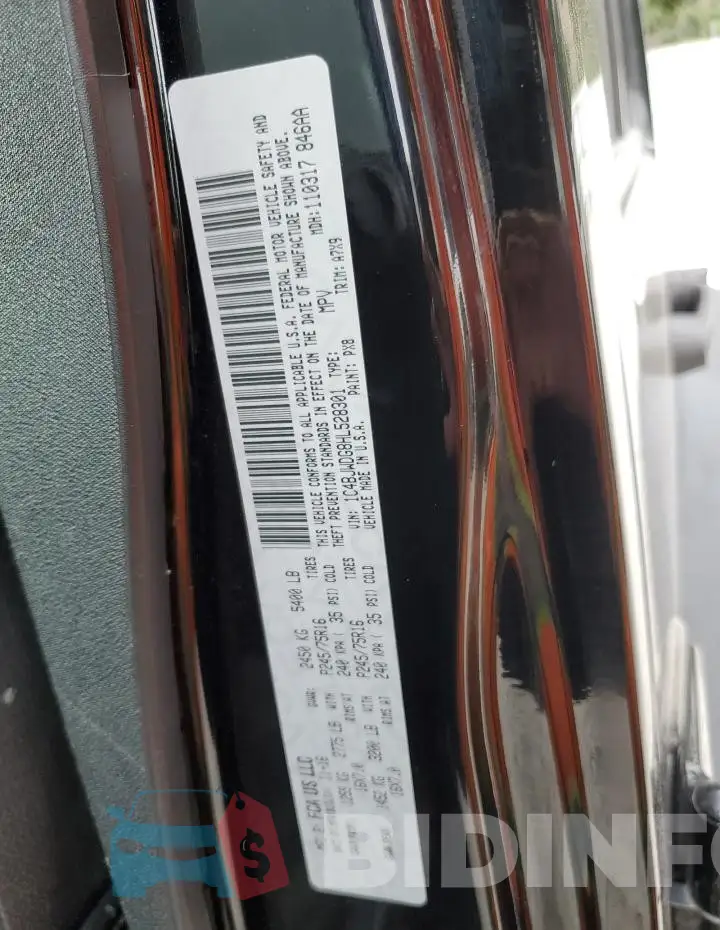 1C4BJWDG8HL528301 Photo# 12