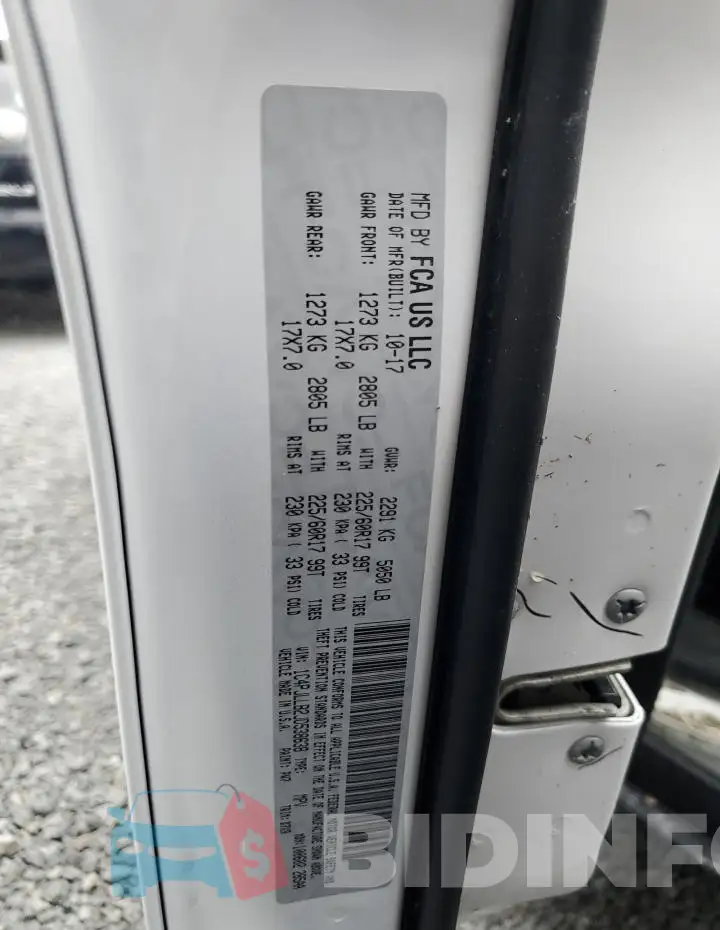 1C4PJLLB2JD538638 Photo# 14
