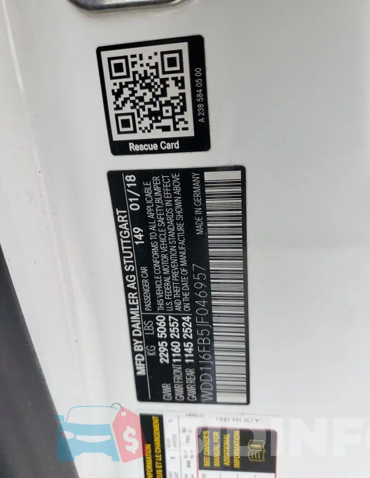 WDD1J6FB5JF046957 Photo# 12