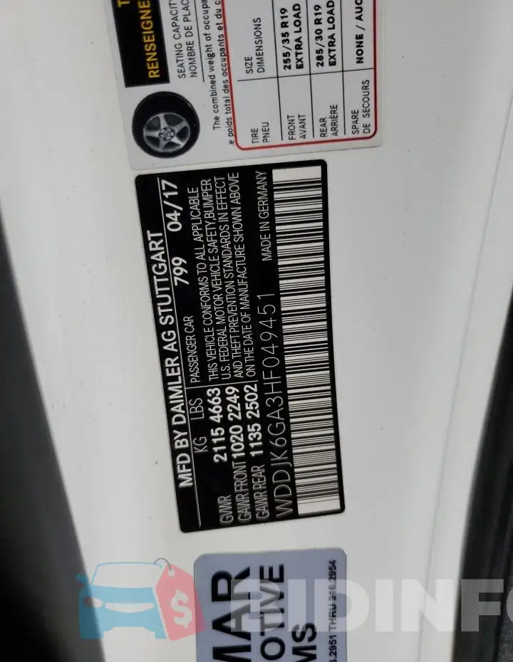 WDDJK6GA3HF049451 Photo# 12