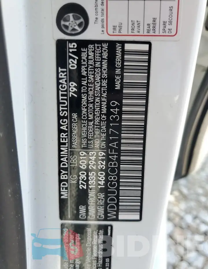WDDUG8CB4FA171349 Photo# 12