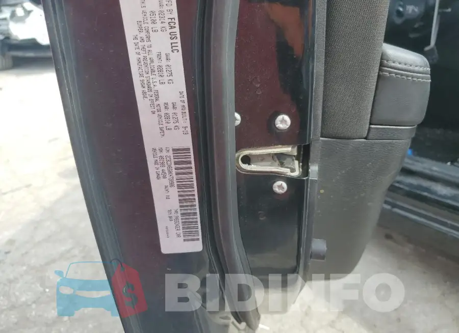 2C3CDXBG0KH720986 Photo# 12