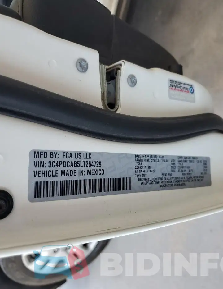 3C4PDCAB5LT264729 Photo# 12