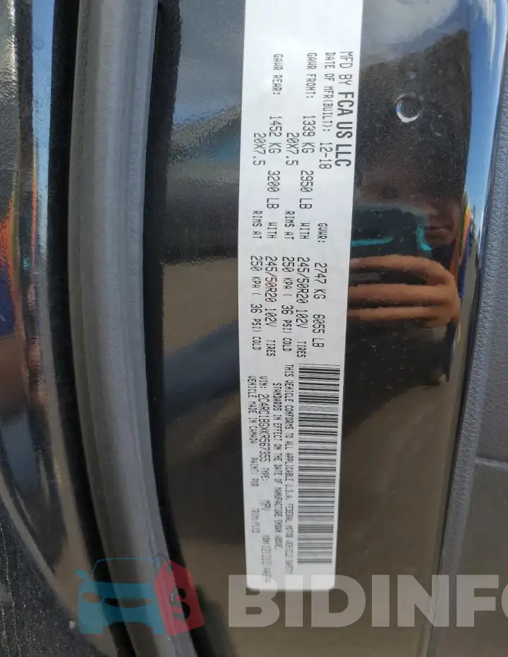 2C4RC1BGXKR567355 Photo# 14