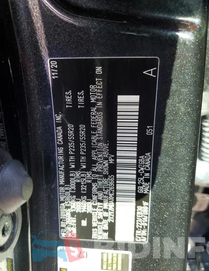 2T2YZMDAXMC269665 Photo# 14