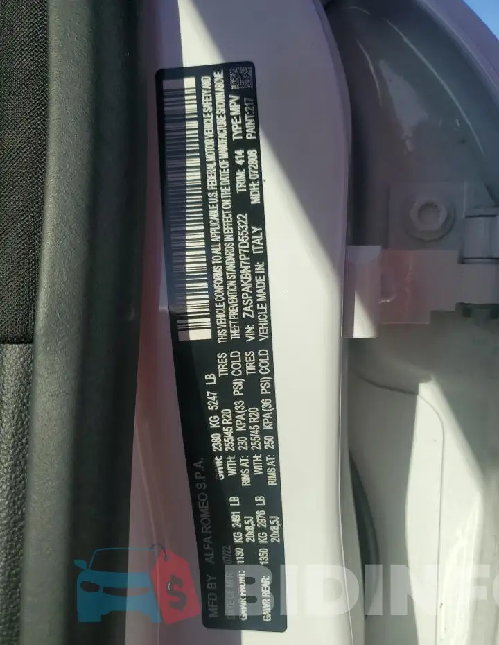 ZASPAKBN7P7D55322 Photo# 14