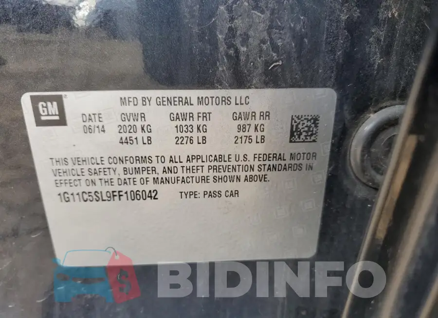 1G11C5SL9FF106042 Photo# 12