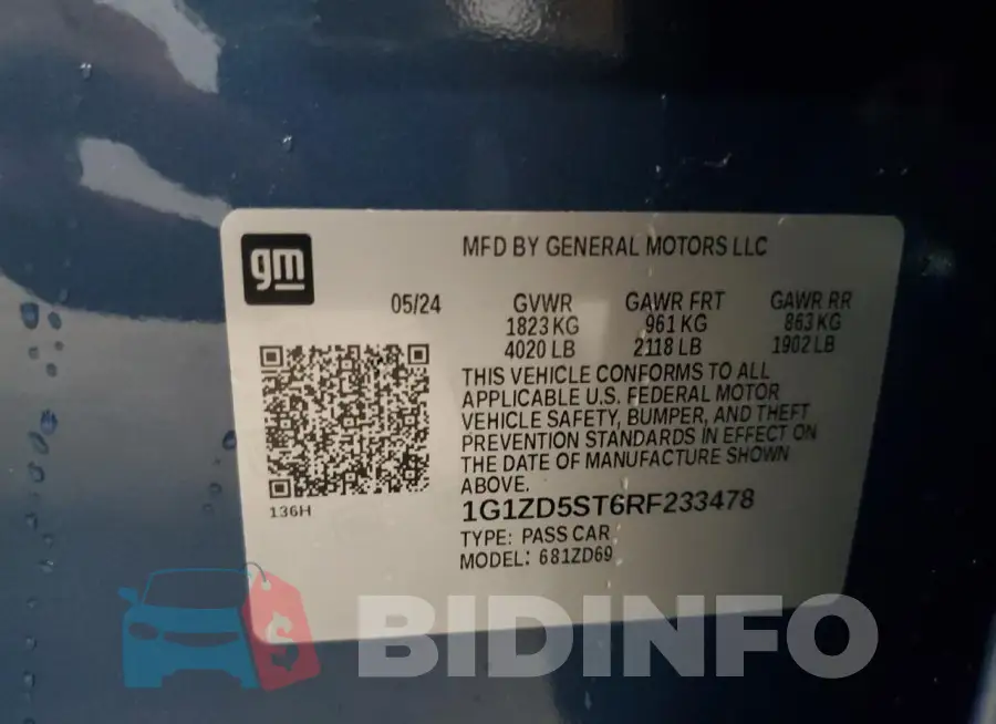 1G1ZD5ST6RF233478 Photo# 12