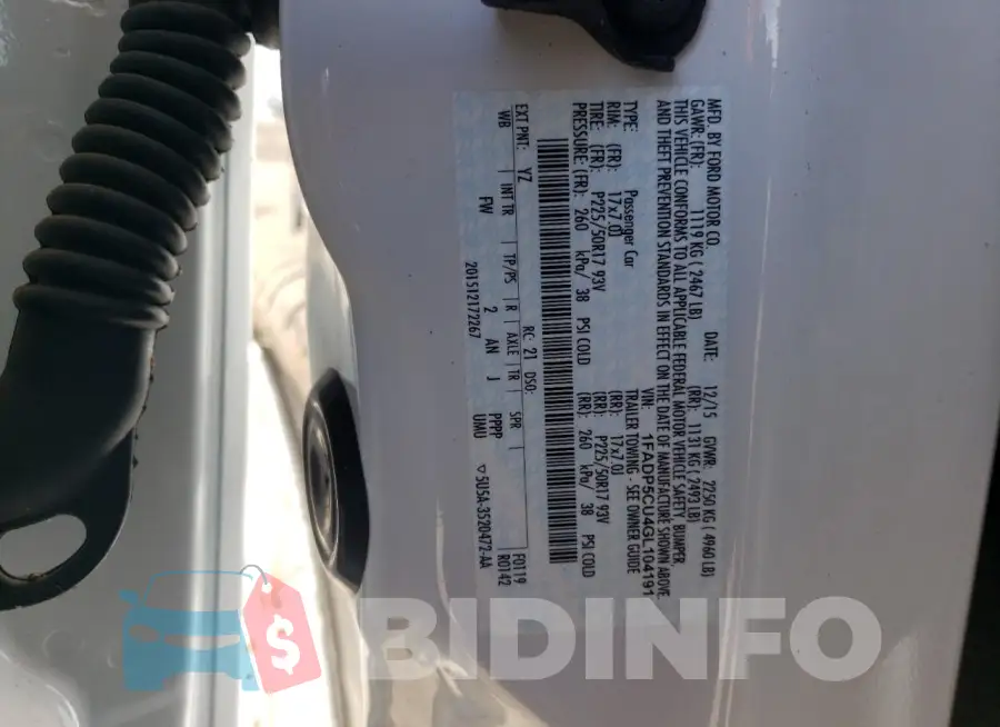 1FADP5CU4GL104191 Photo# 13