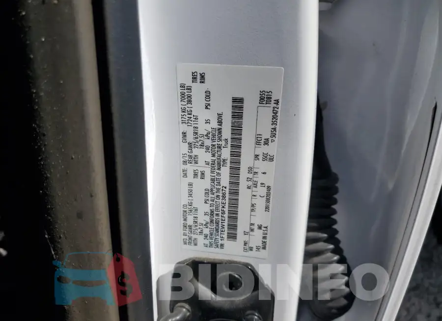 1FTEW1EF6FKE38672 Photo# 12