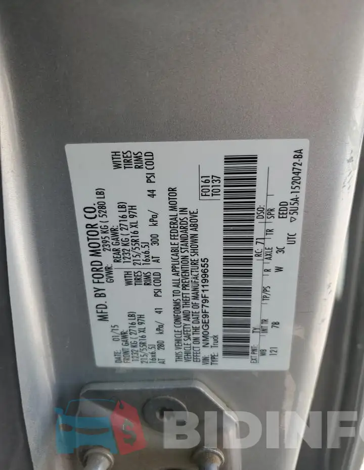 NM0GE9F79F1199655 Photo# 12