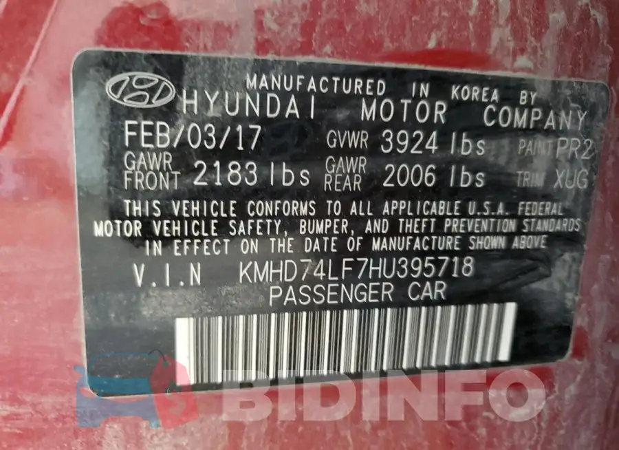 KMHD74LF7HU395718 Photo# 13
