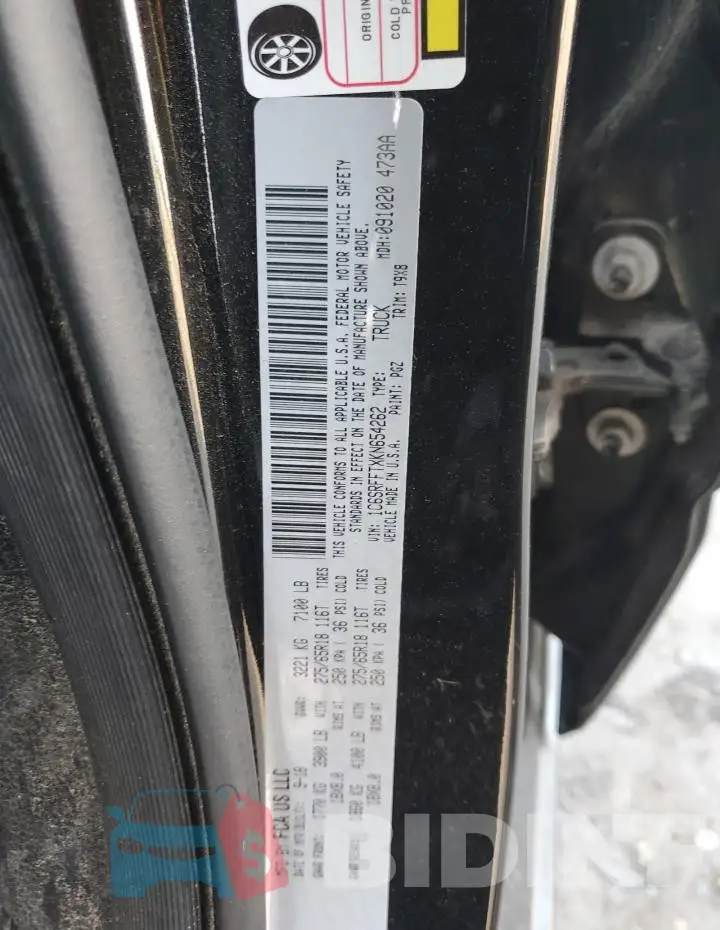 1C6SRFFTXKN654262 Photo# 12