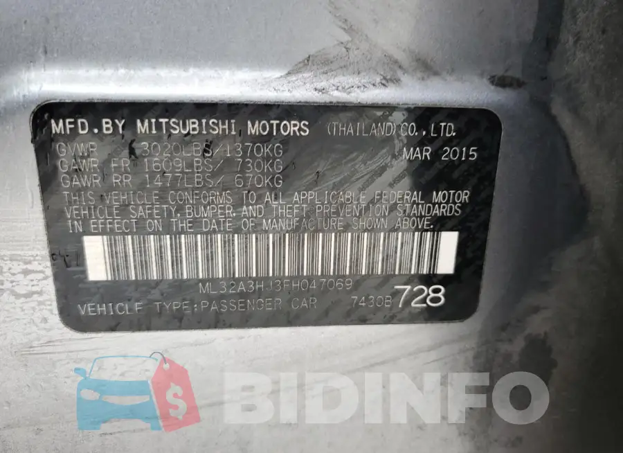 ML32A3HJ3FH047069 Photo# 12