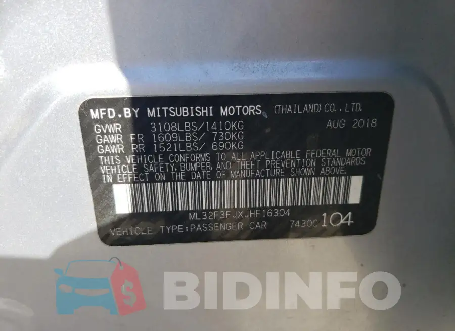 ML32F3FJXJHF16304 Photo# 13