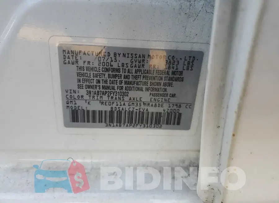 3N1AB7AP2FY310302 Photo# 12
