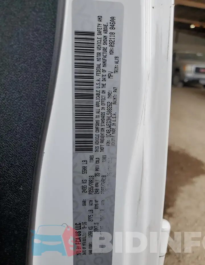 1C4BJWEG3HL508262 Photo# 12