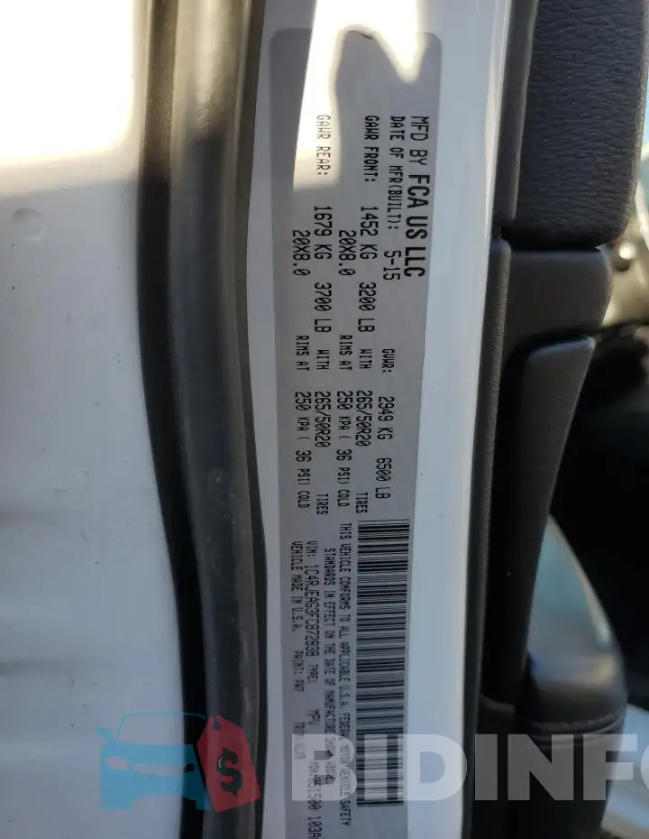 1C4RJEAG3FC872838 Photo# 14