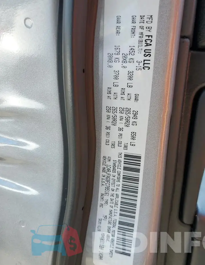 1C4RJFAG9FC785161 Photo# 13