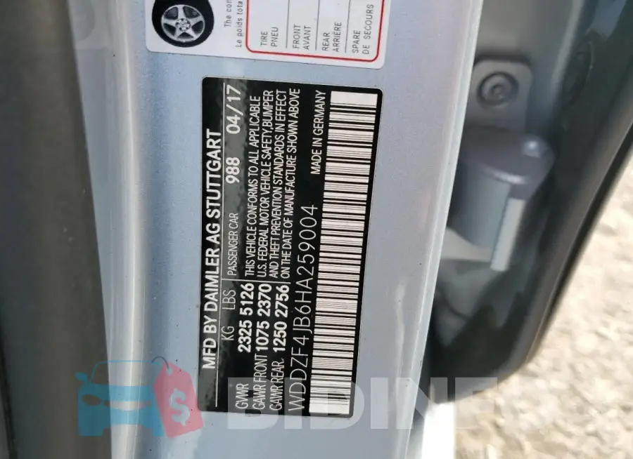 WDDZF4JB6HA259004 Photo# 12